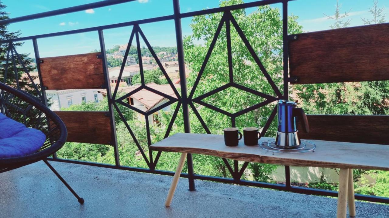Central Apartment With City View ブラショフ エクステリア 写真