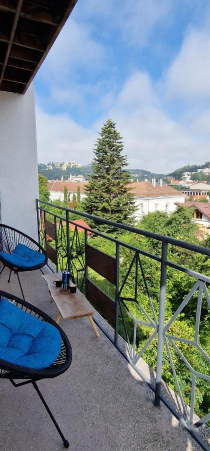 Central Apartment With City View ブラショフ エクステリア 写真